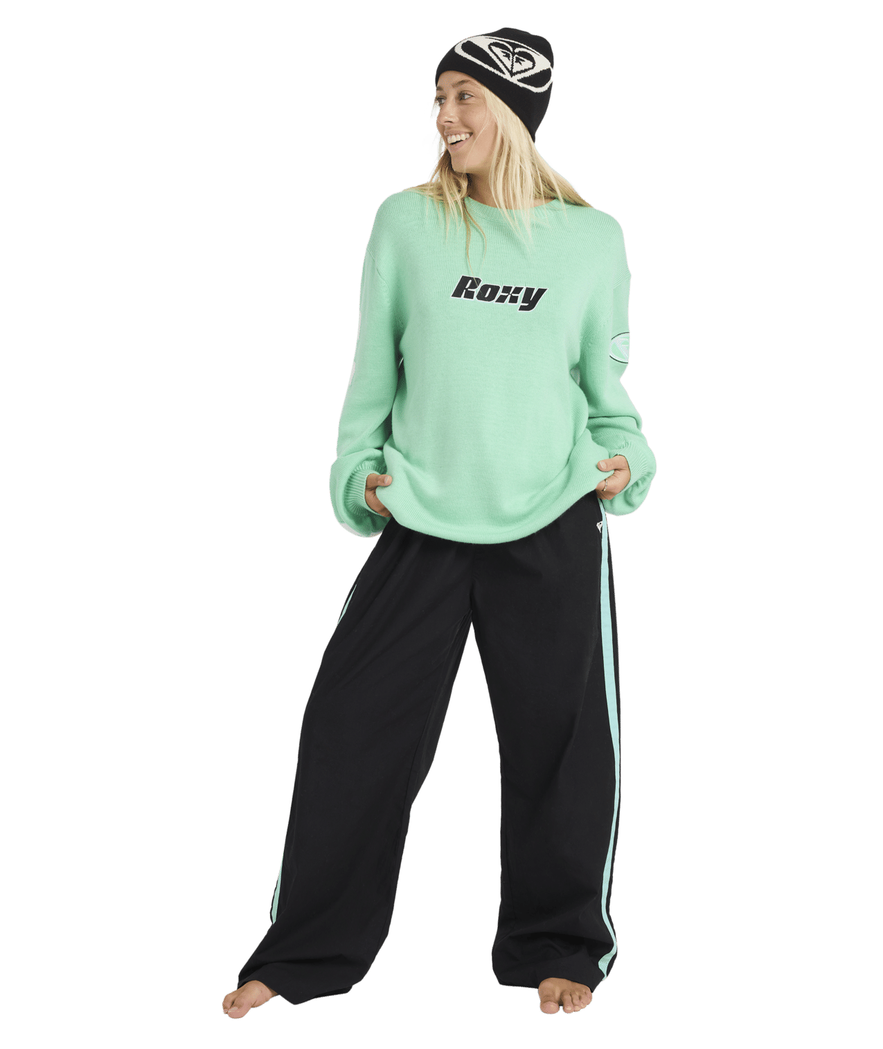 Roxy Surf90 Sweater - Marine Green