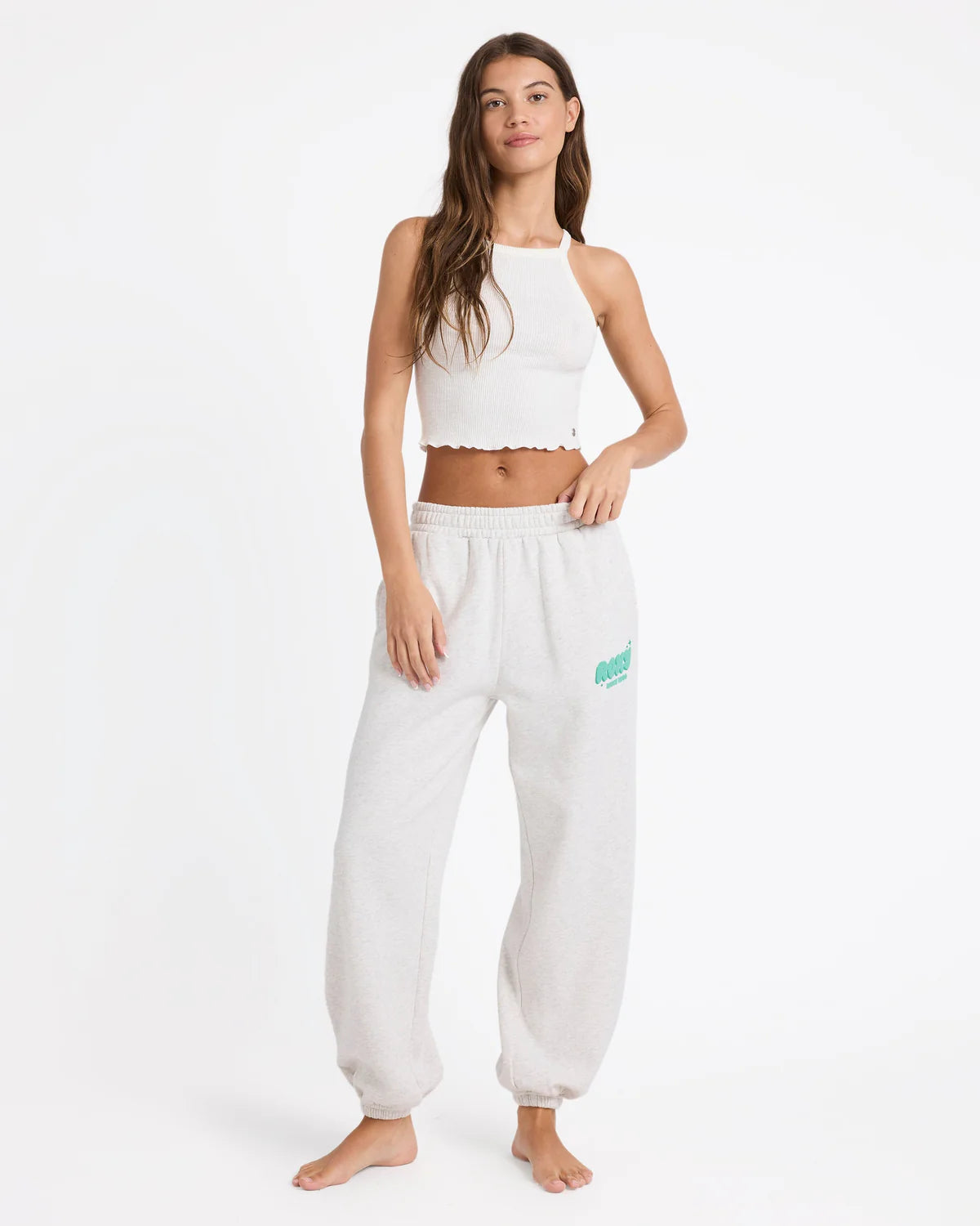 Roxy Cruiser Trackie Pant - Ash Heather