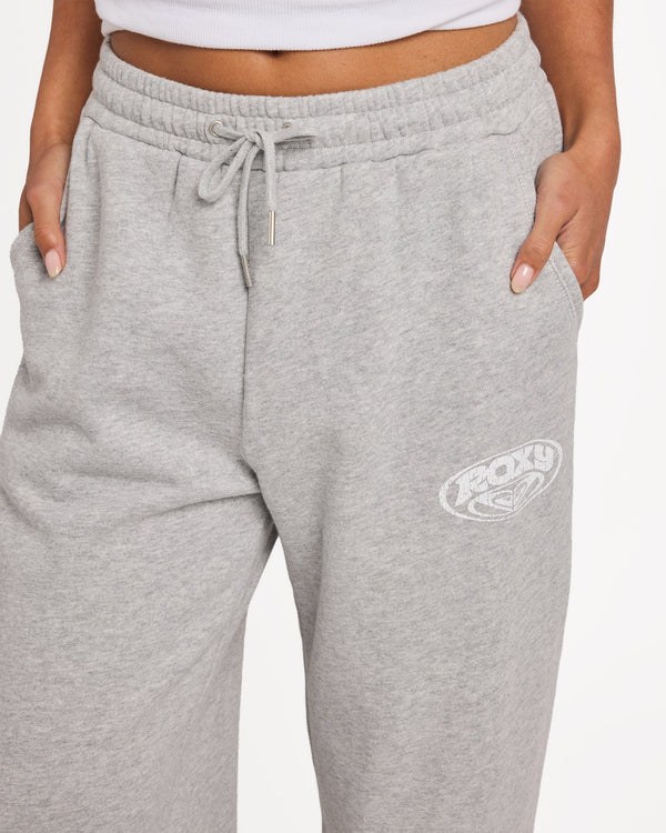 Roxy Dreamy Trackie Pant - Grey Marle - Star Surf + Skate