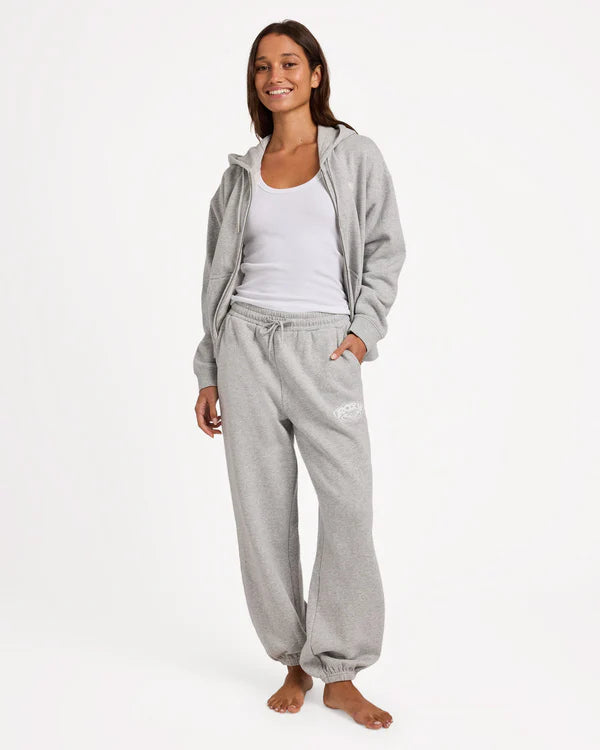Roxy Dreamy Trackie Pant - Grey Marle - Star Surf + Skate