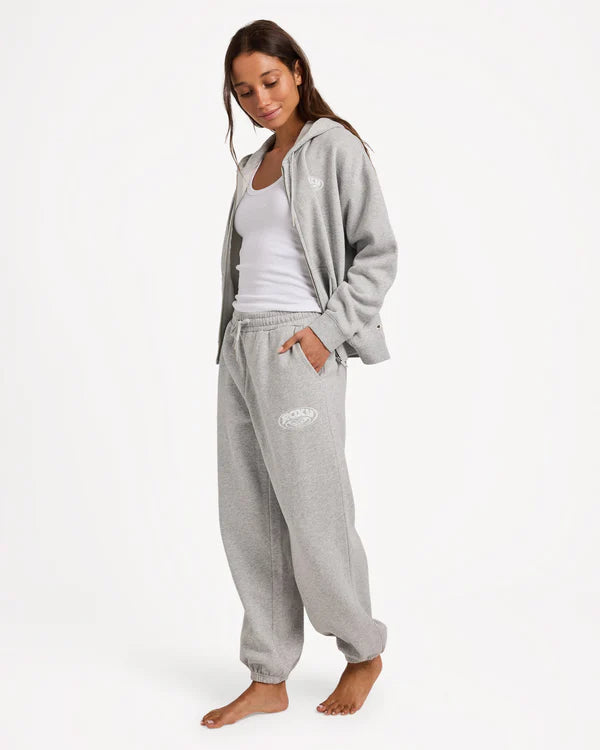 Roxy Dreamy Trackie Pant - Grey Marle - Star Surf + Skate