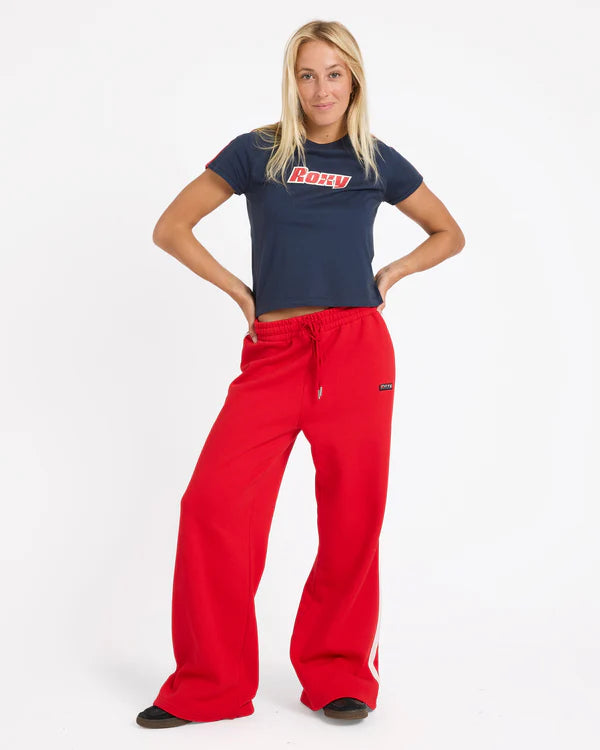 Roxy Sketch Trackie Pant - Rio Red - Star Surf + Skate