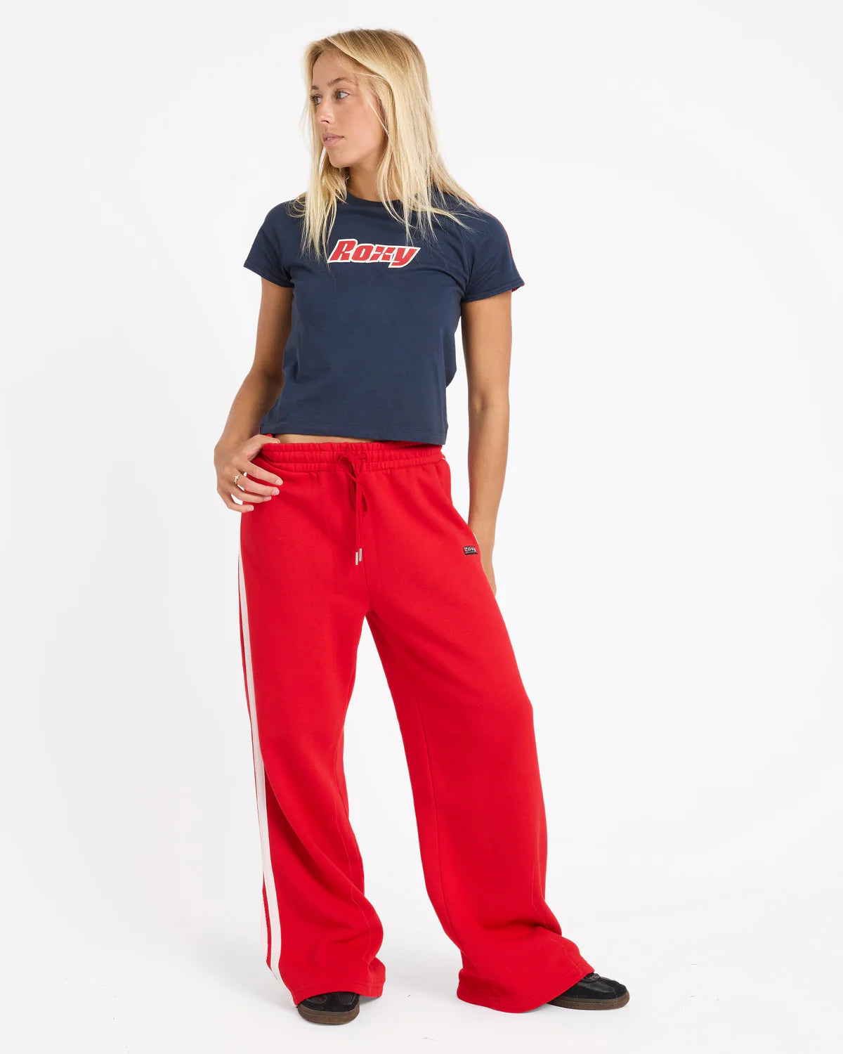 Roxy Sketch Trackie Pant - Rio Red - Star Surf + Skate