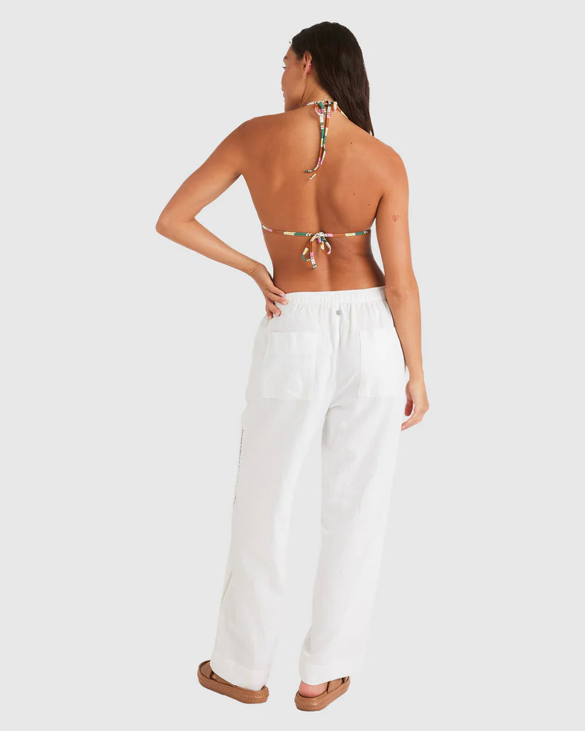 Roxy Sunlover Pant - White - Star Surf + Skate