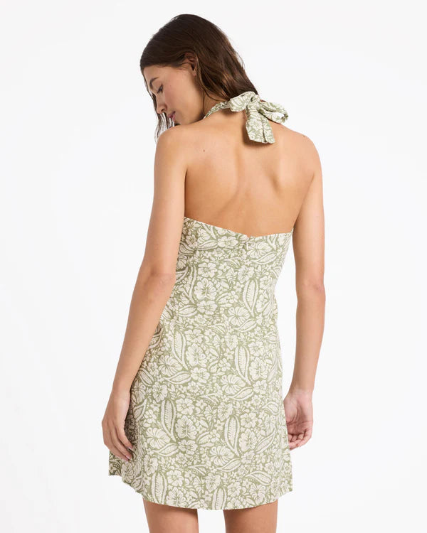 Roxy Wildside Vista Wrap Dress - Green - Star Surf + Skate