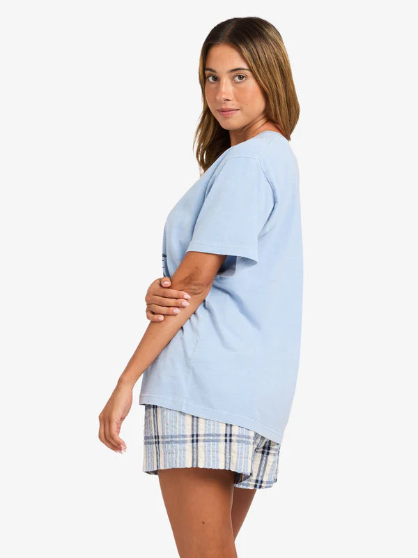Roxy Life in Paradise Tee - Blue Drift - Star Surf + Skate