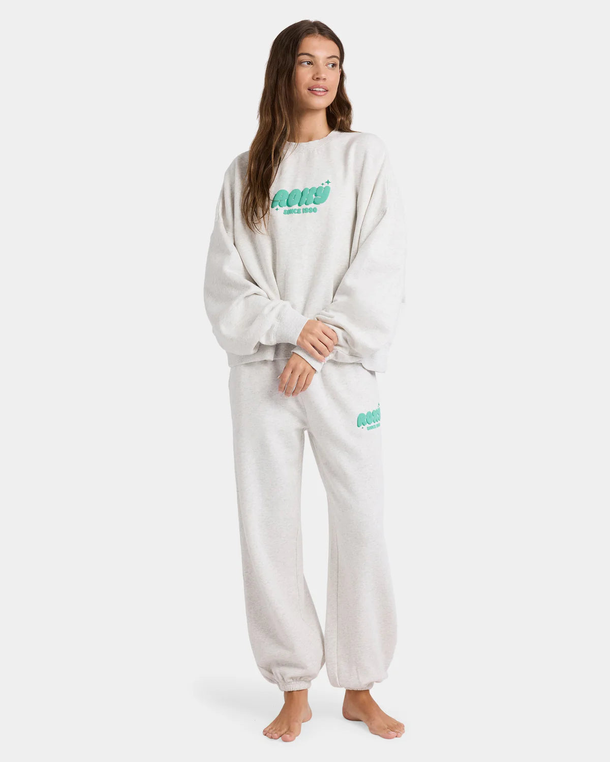 Roxy Cruiser Crew - Ash Heather