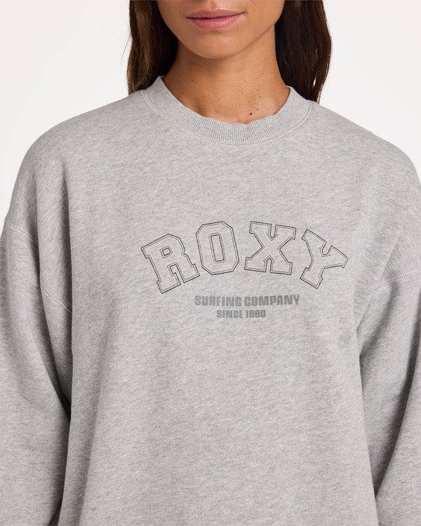 Roxy Dreamy Days Crew - Grey Marle - Star Surf + Skate
