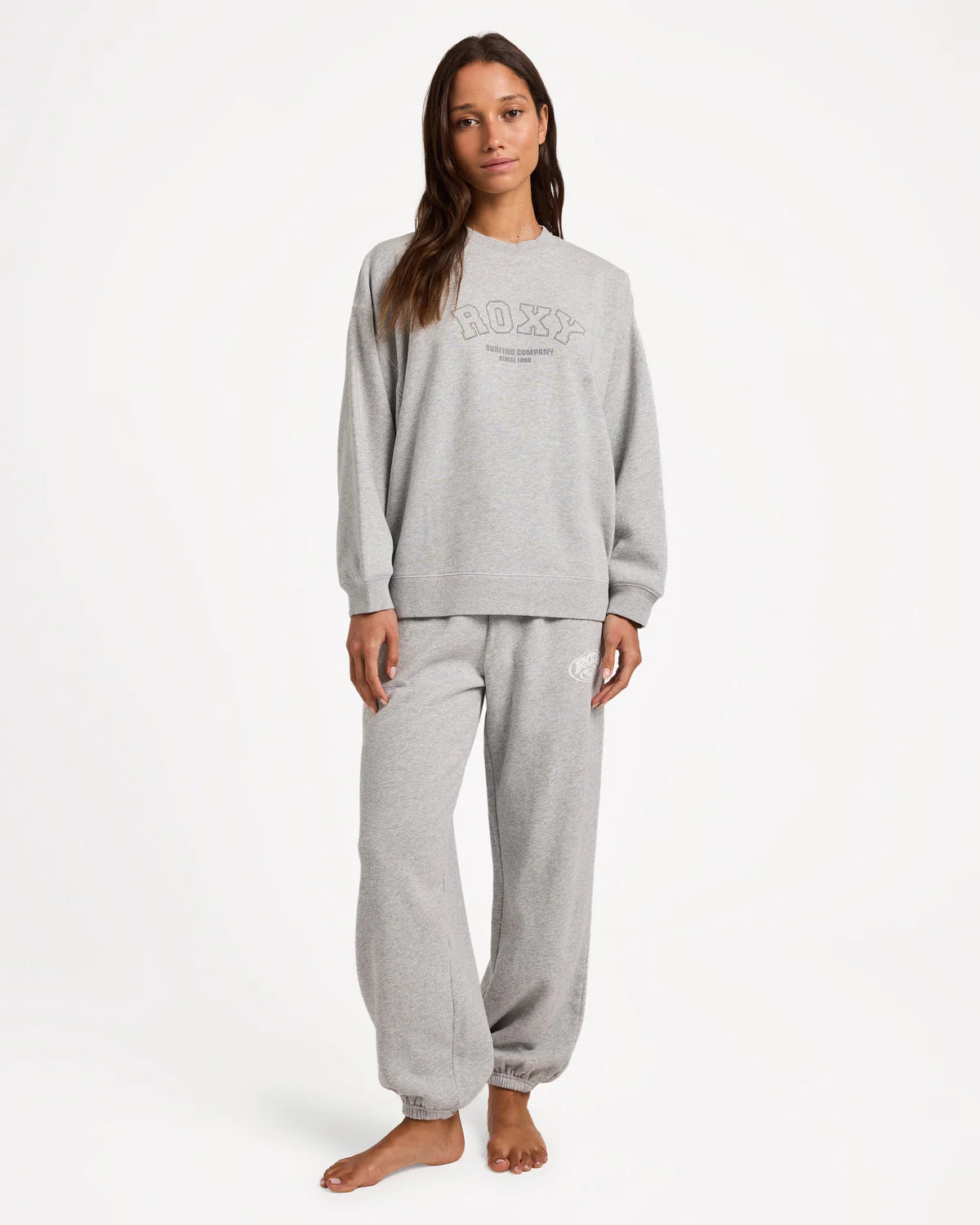 Roxy Dreamy Days Crew - Grey Marle - Star Surf + Skate