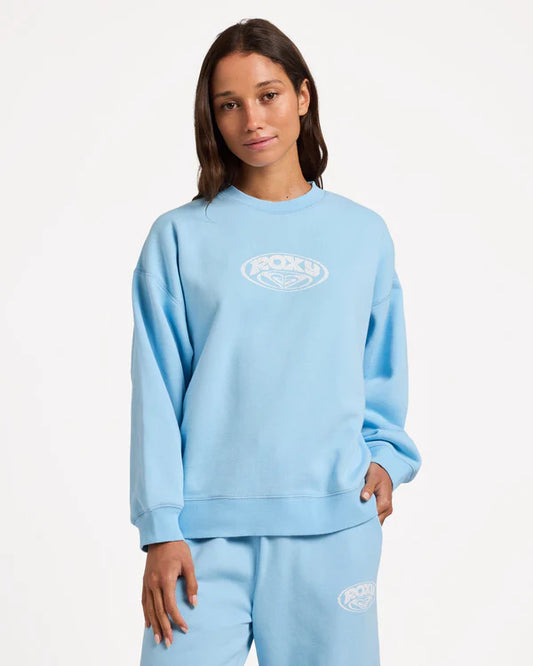 Roxy Dreamy Days Crew - Sky Blue - Star Surf + Skate