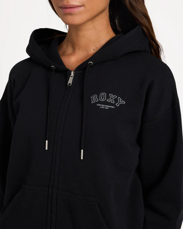 Roxy Dreamy Days Zip Hood - Black - Star Surf + Skate