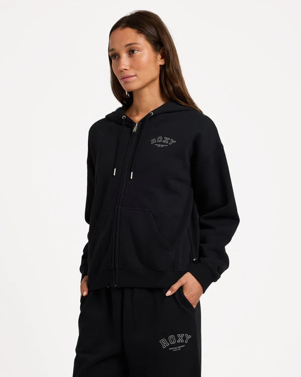 Roxy Dreamy Days Zip Hood - Black - Star Surf + Skate