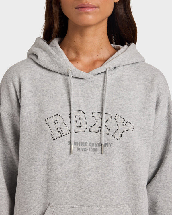 Roxy Dreamy Days Hood - Grey Marle