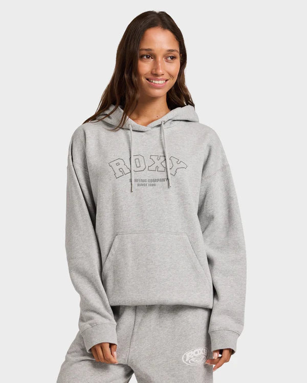 Roxy Dreamy Days Hood - Grey Marle
