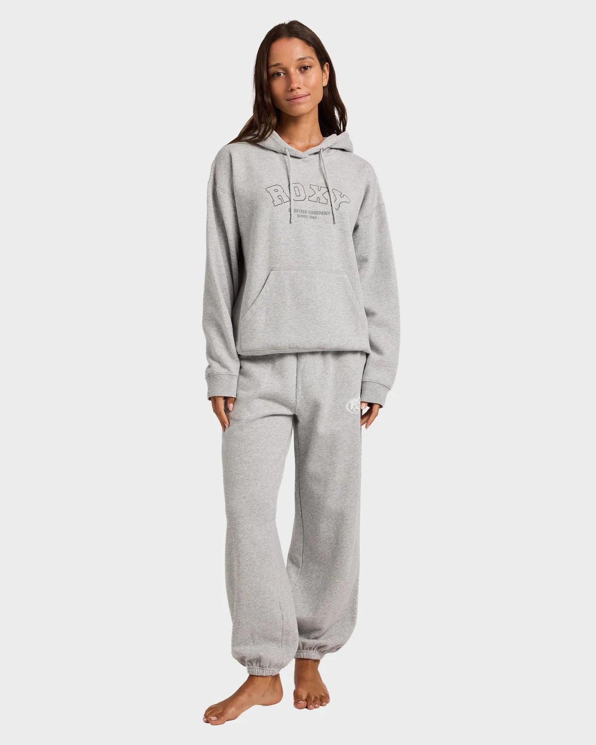 Roxy Dreamy Days Hood - Grey Marle