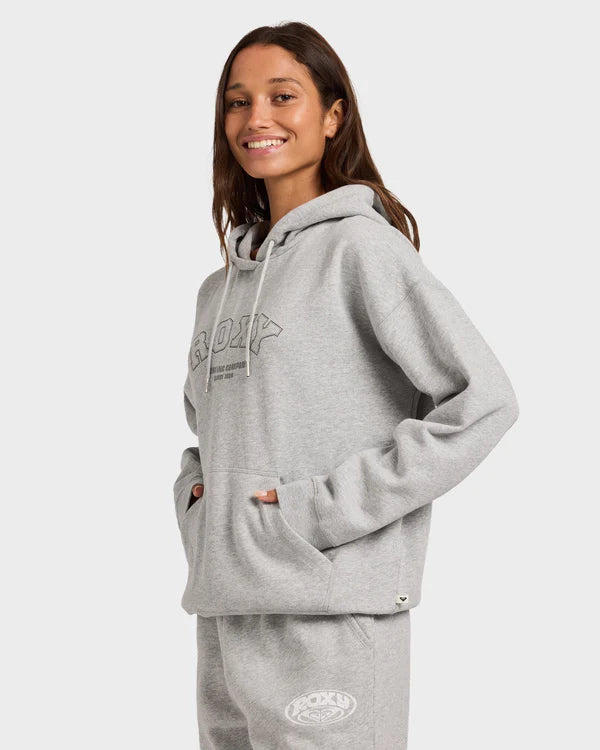 Roxy Dreamy Days Hood - Grey Marle