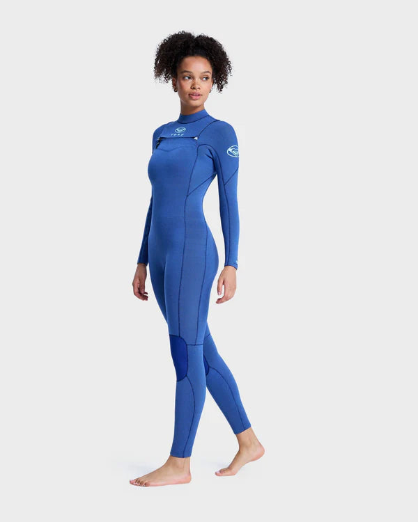 Roxy 3/2 Elite Xtra Stretch FZ Full - Blue Fog - Star Surf + Skate