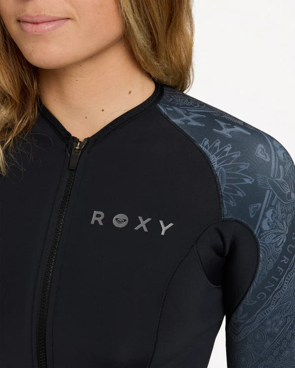 Roxy 1.0 Swell Natural FZ Jacket - Bandana