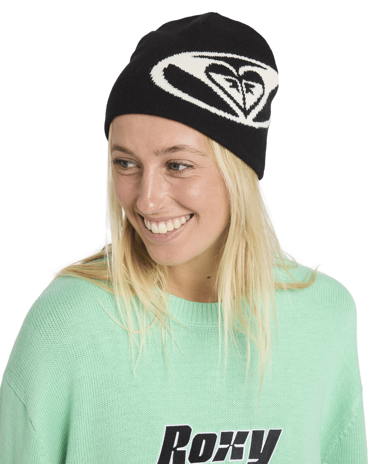 Roxy Heart of Hearts Beanie - Black