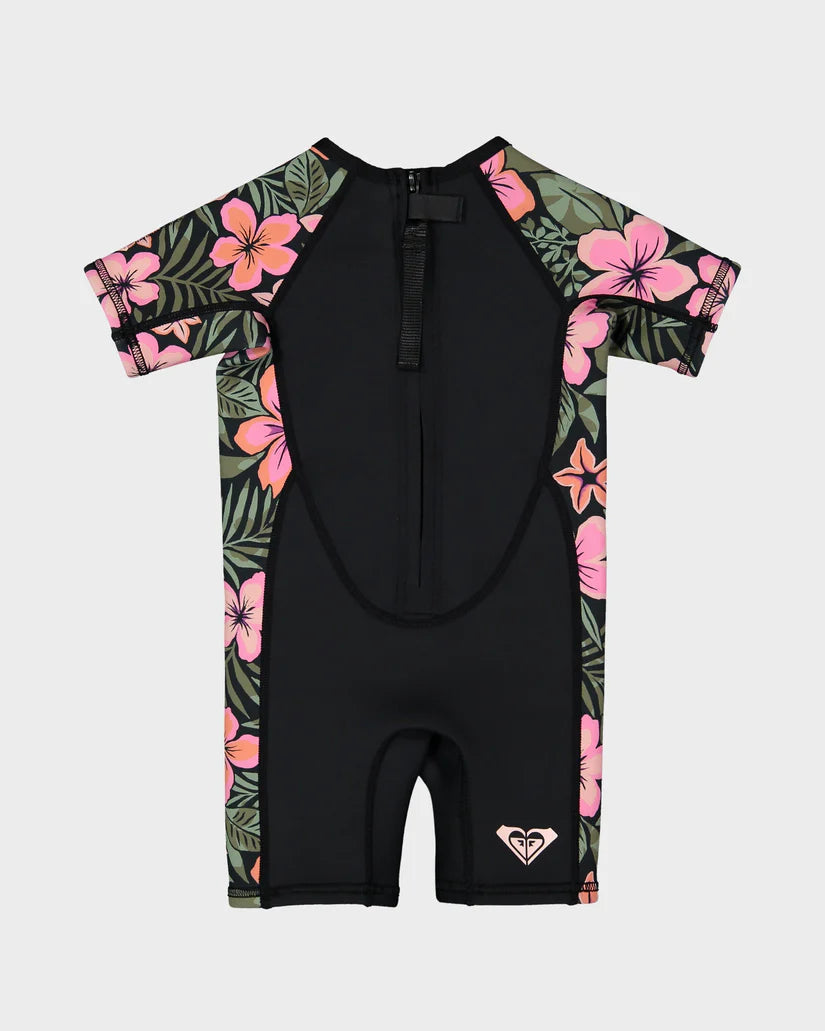 Roxy 1.5mm Swell Natural SS Spring - Electric Pink - Star Surf + Skate