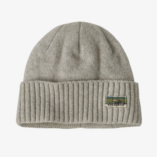 Patagonia Brodeo Beanie - Legacy Label:Crisp Grey