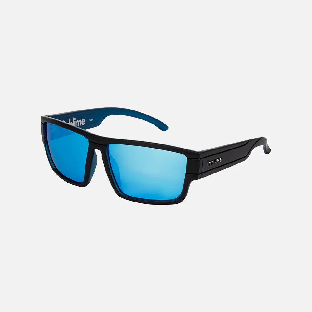 Carve Sublime - Blue Iridium Lens/Matt Black Frame