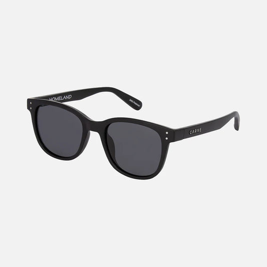 Carve Homeland - Matt Black Frame with Grey Polarized Lens