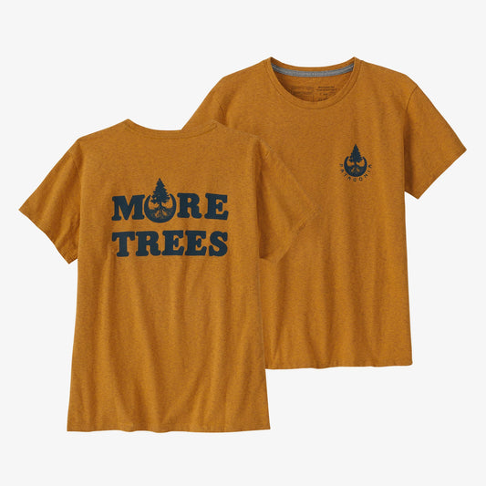 Patagonia Womens 50 Year Responsibili-Tee - Plant Peace:Dried Mango - Star Surf + Skate