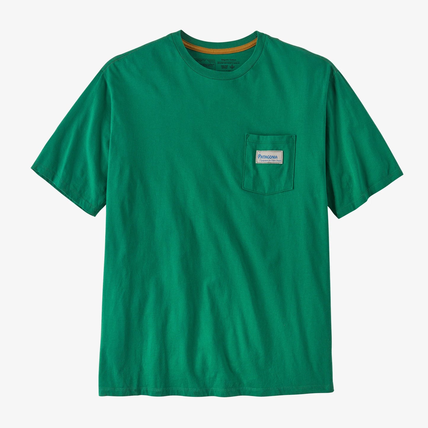 Patagonia Mens Water People Organic Pocket SS Tee - Water People Banner:Gather Green - Star Surf + Skate