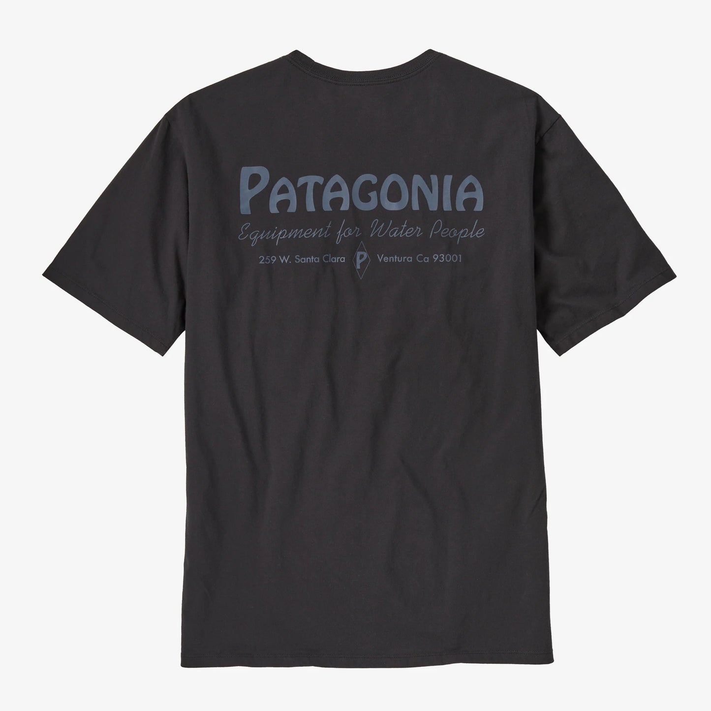 Patagonia Mens Water People Organic Pocket SS Tee - Water People Banner:Ink Black - Star Surf + Skate