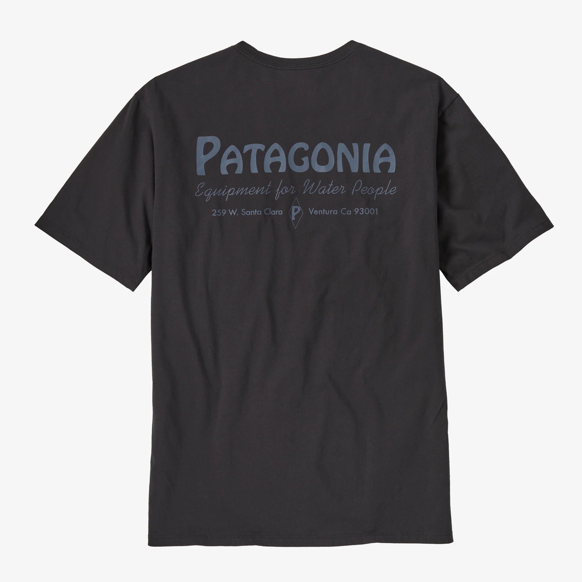 Patagonia Mens Water People Organic Pocket SS Tee - Water People Banner:Ink Black - Star Surf + Skate