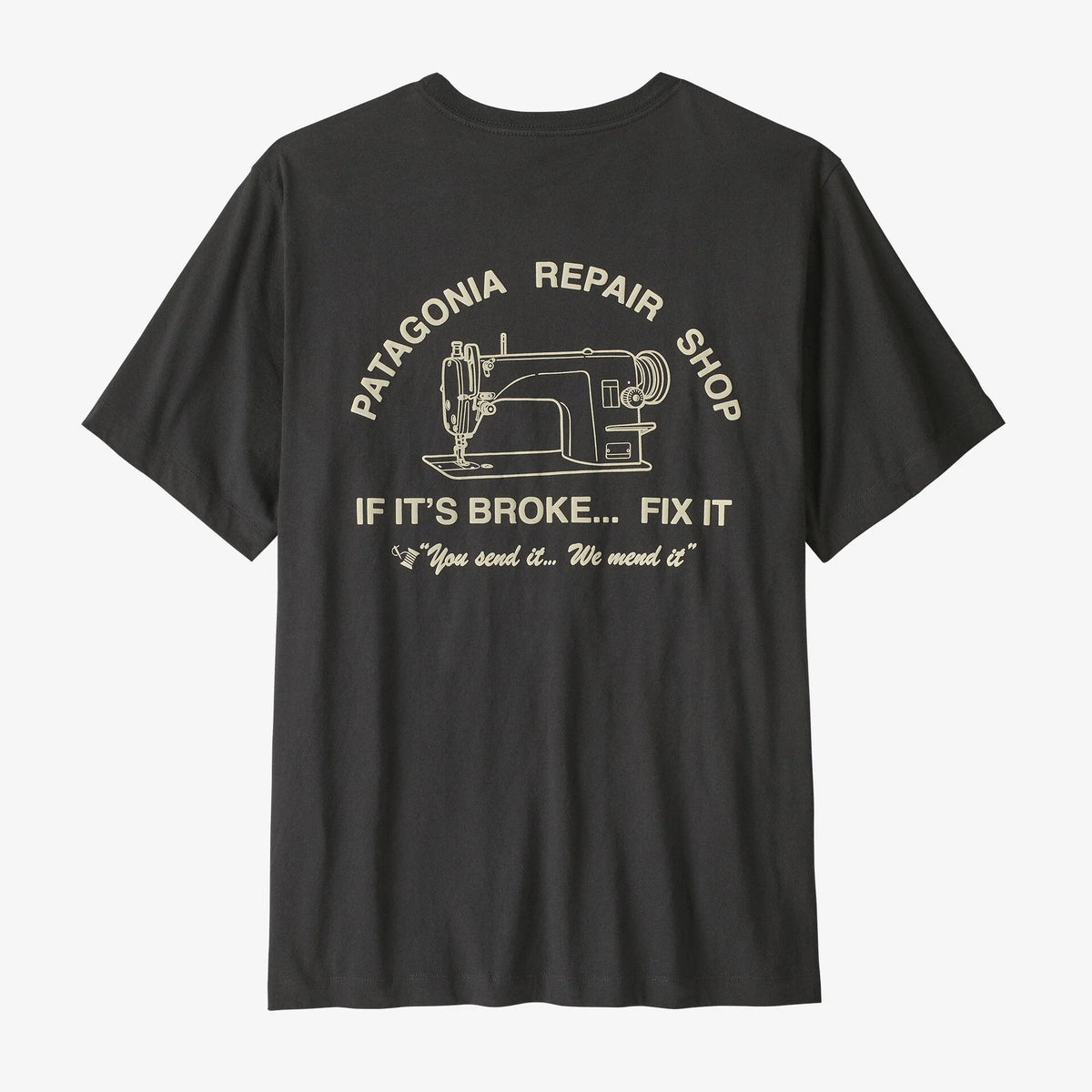 Patagonia Mens Repair Shop Tee - Ink Black