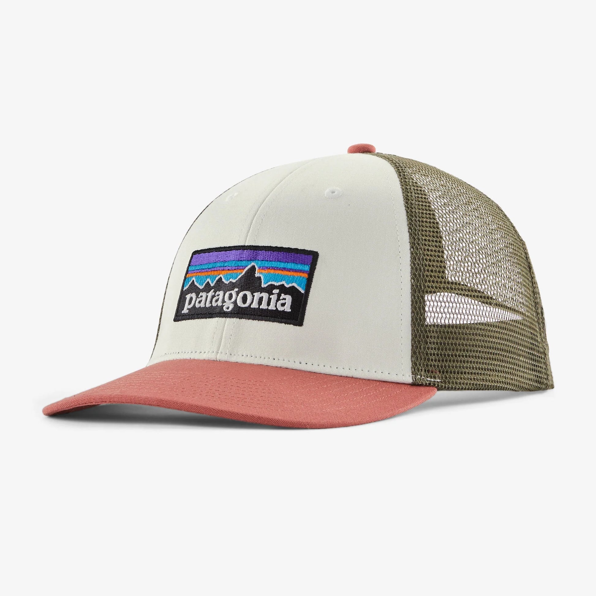 Patagonia P-6 Logo Lopro Trucker Hat - Birch White - Star Surf + Skate