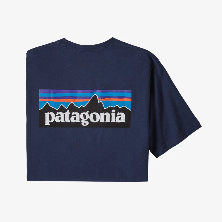 Patagonia Mens P-6 Logo Responsibili-Tee - Classic Navy - Star Surf + Skate