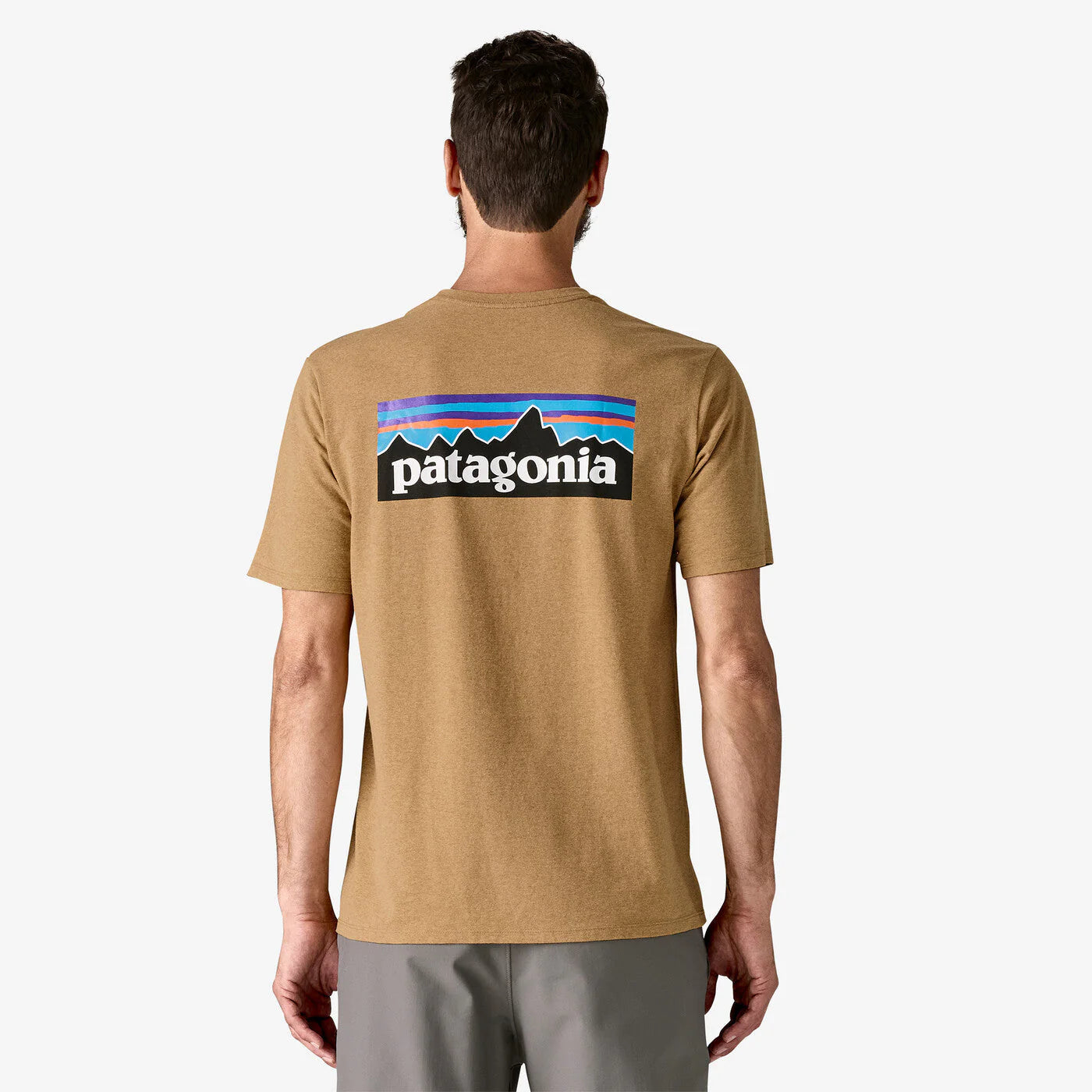Patagonia Mens P-6 Logo Responsibili-Tee - Talon Gold - Star Surf + Skate