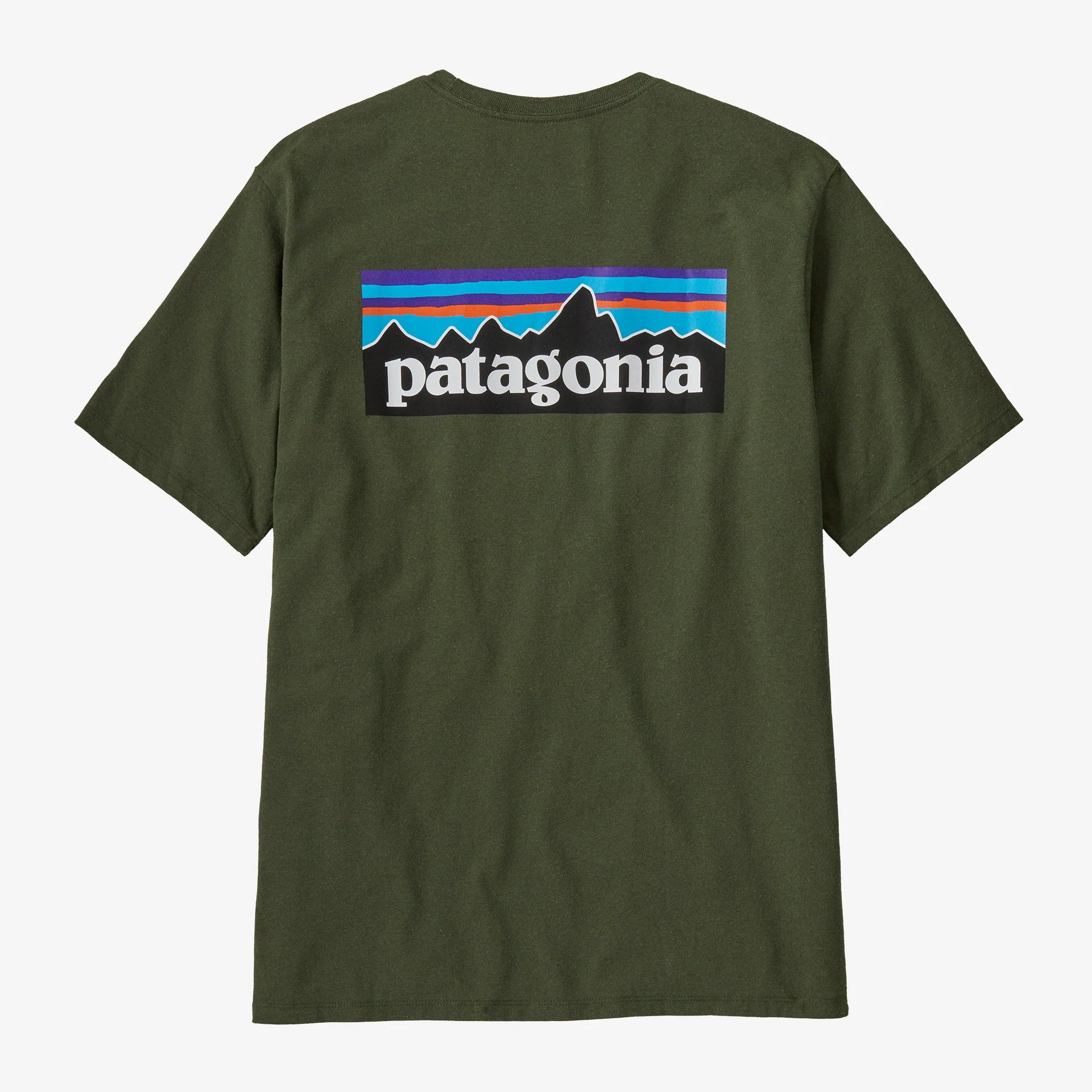 Patagonia Mens P-6 Logo Responsibili-Tee - Torey Pine Green - Star Surf + Skate