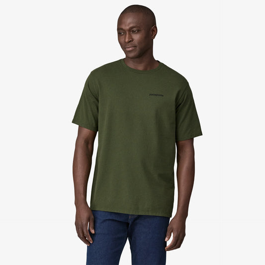 Patagonia Mens P-6 Logo Responsibili-Tee - Torey Pine Green - Star Surf + Skate