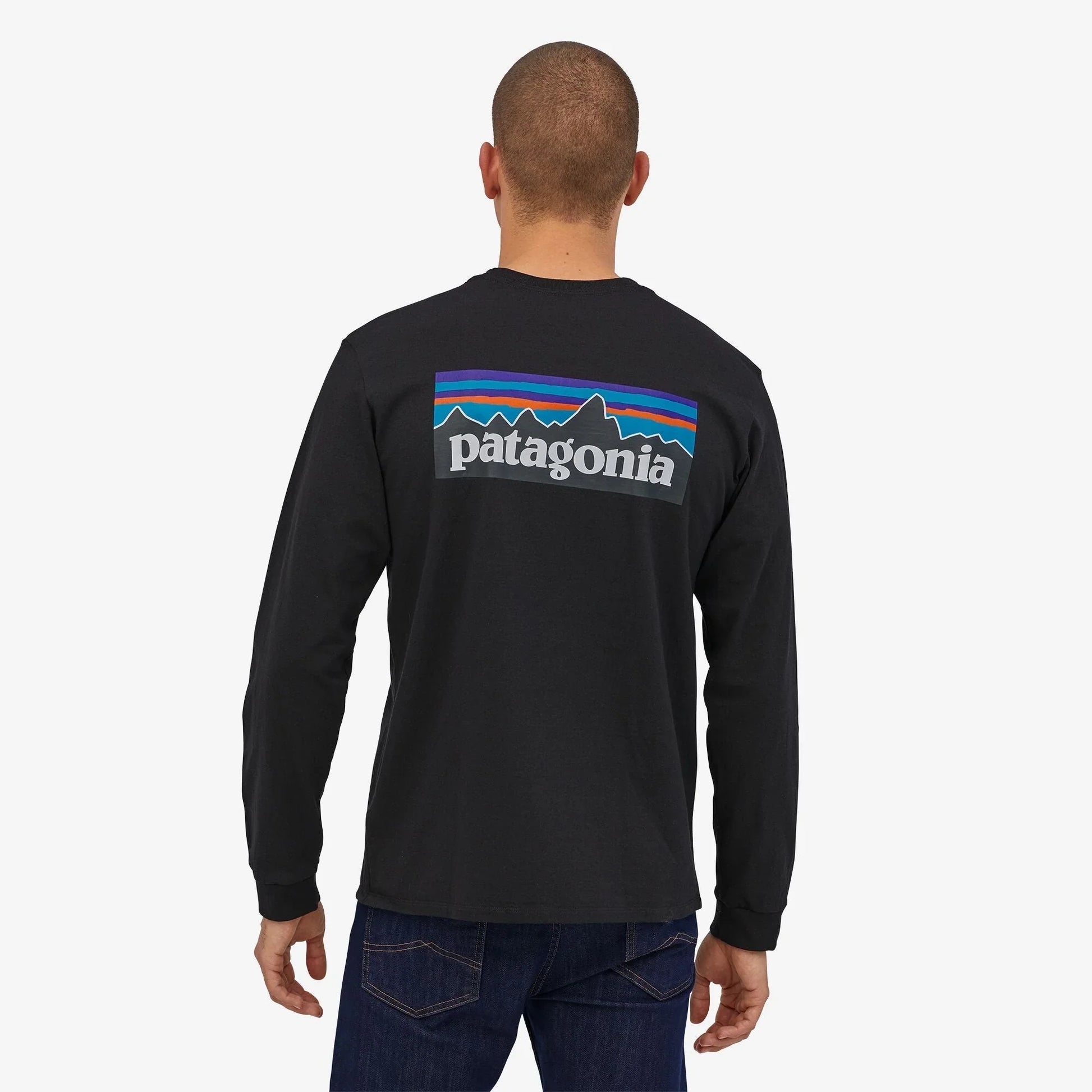 Patagonia L/S P-6 Logo Responsibili Tee - Star Surf + Skate