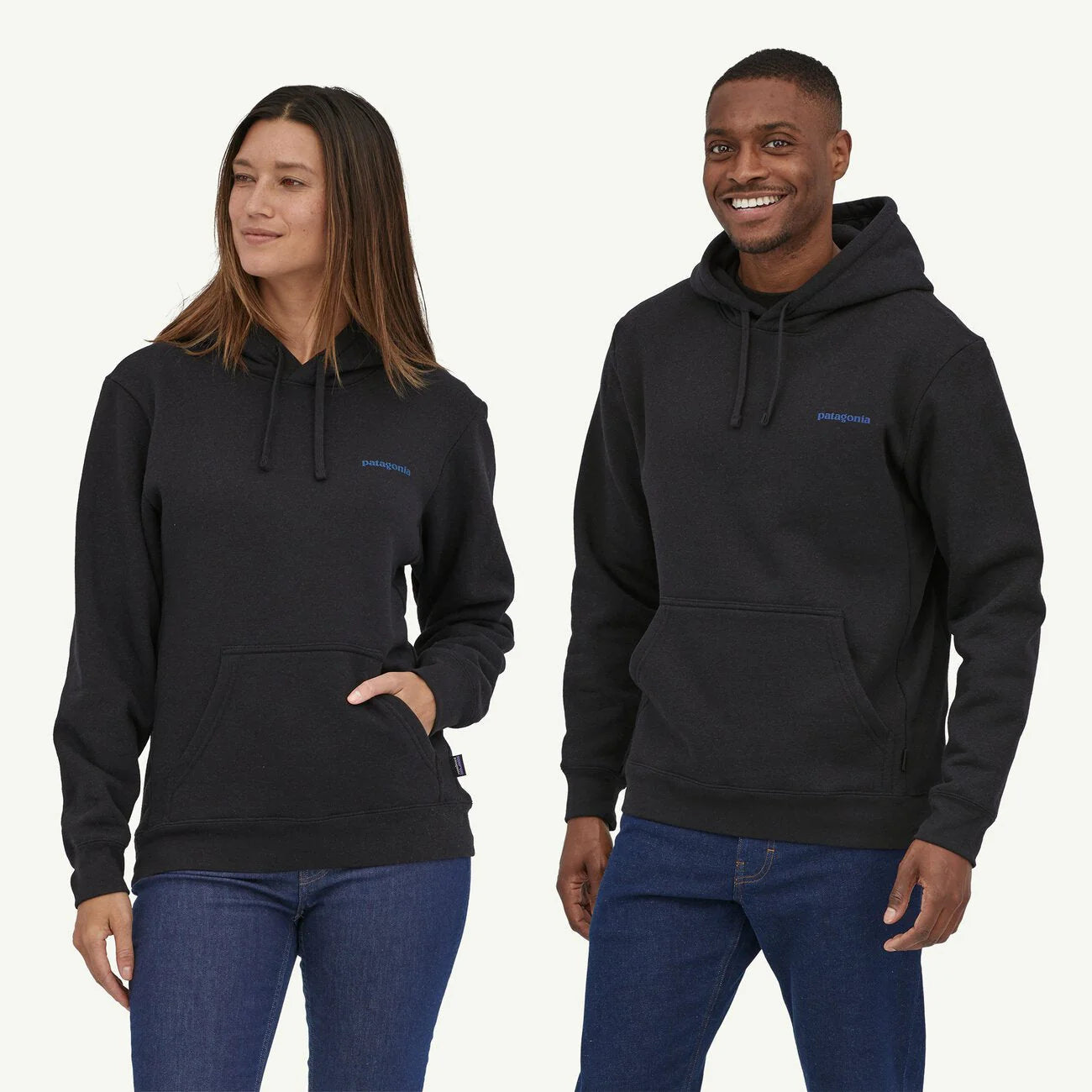 Patagonia Boardshort Logo Uprisal Hoody - Ink Black - Star Surf + Skate