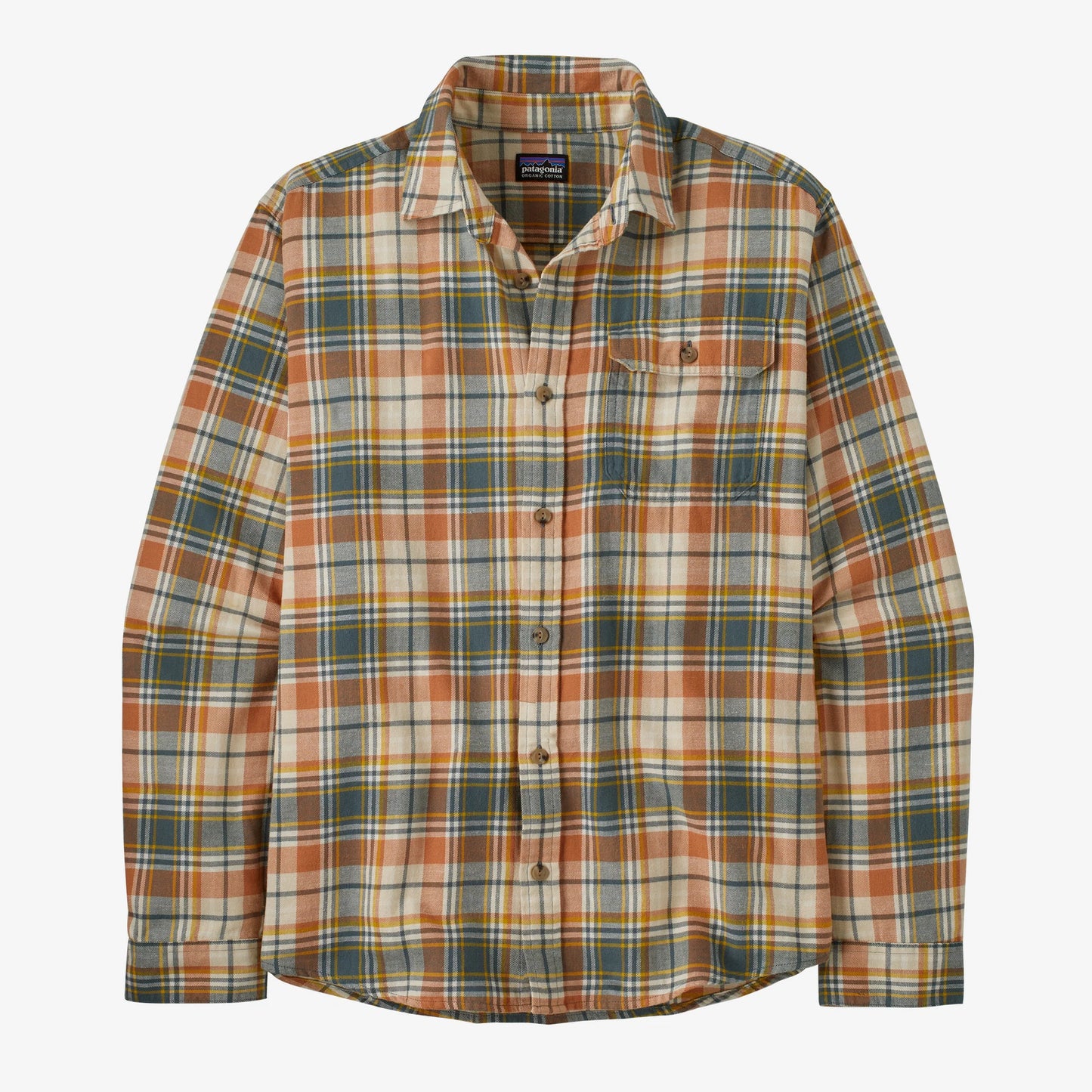 Patagonia M'S L/S Cotton in Conversion LW Flannel Shirt - Star Surf + Skate