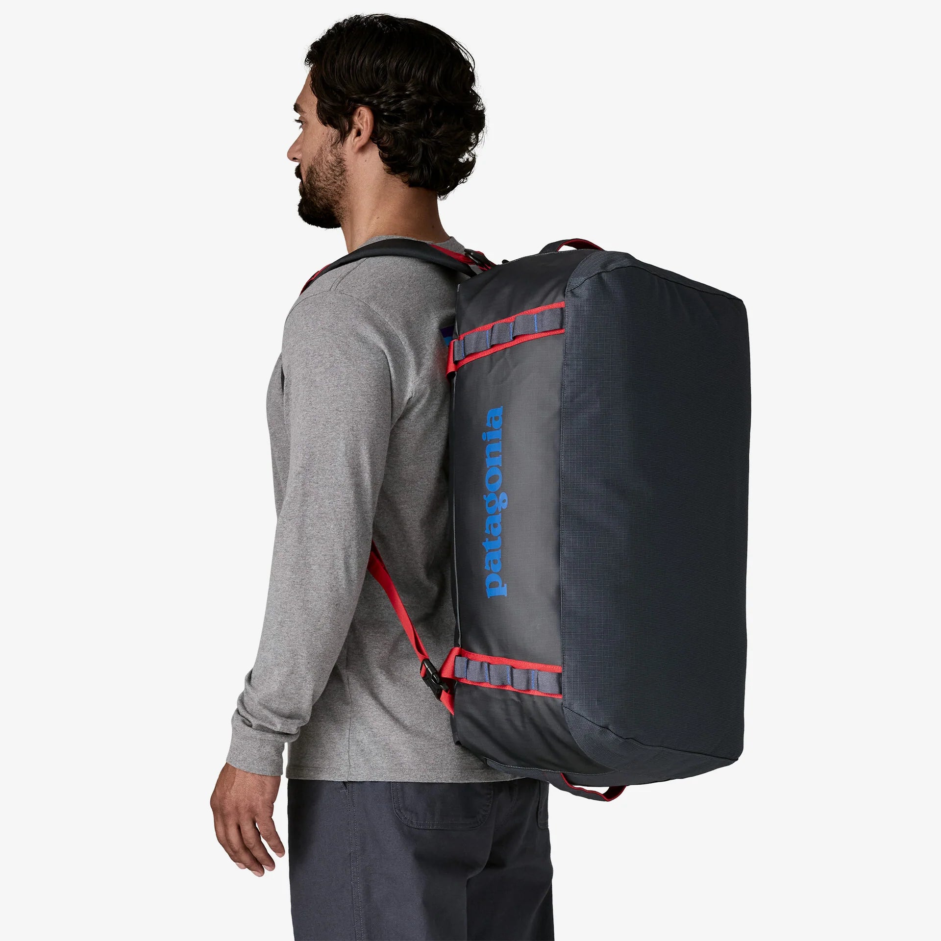 Patagonia Black Hole Pack 55L - Smolder Blue w/Amanita - Star Surf + Skate