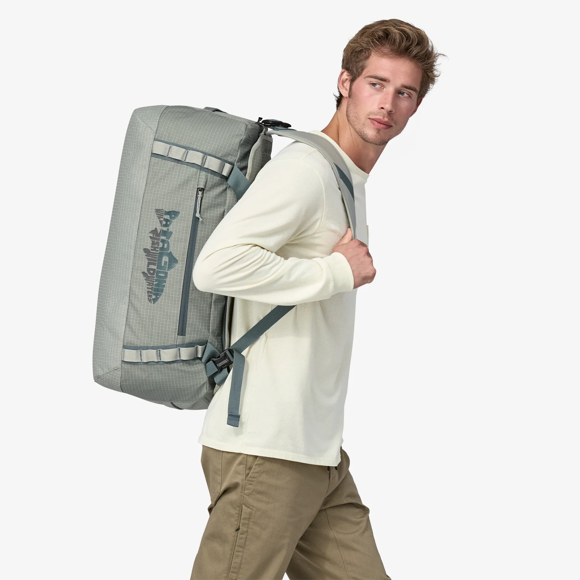Patagonia Black Hole Pack 55L - Wild Waterline:Sleet Green - Star Surf + Skate