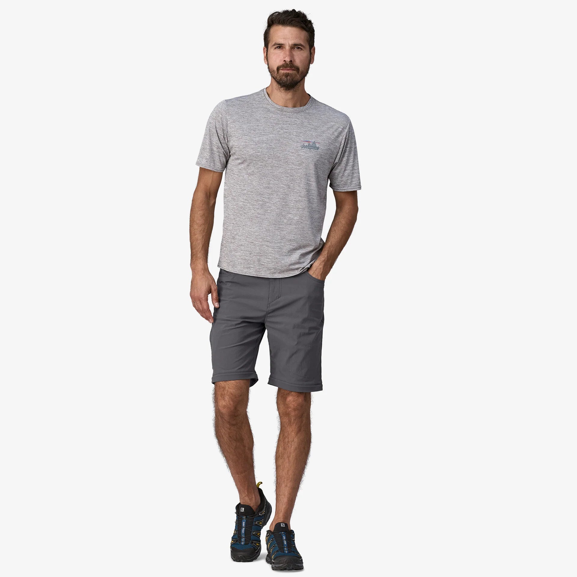 Patagonia Men's Quandary Convertible Pants - Forge Grey - Star Surf + Skate