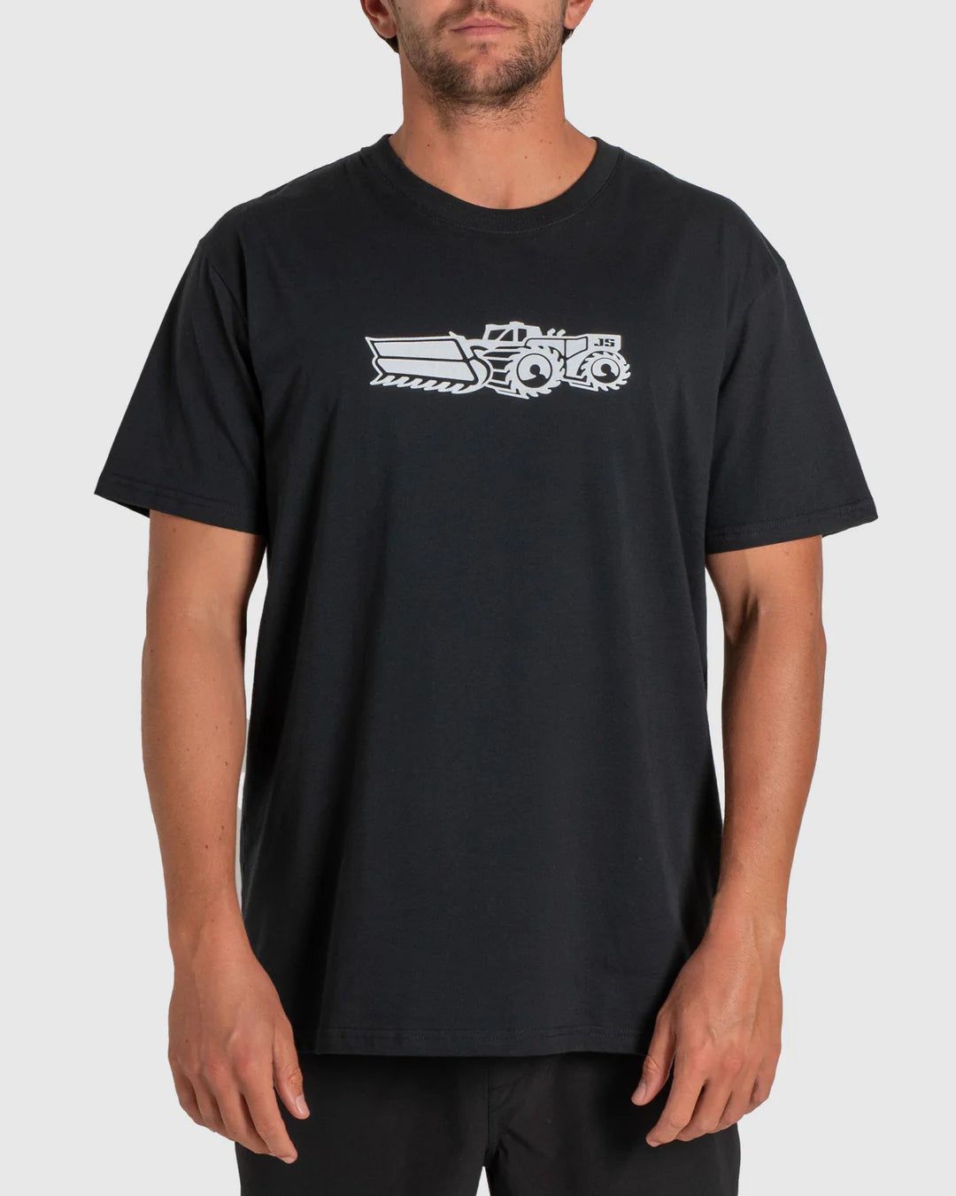 JS Traktor SS Tee - Black - Star Surf + Skate