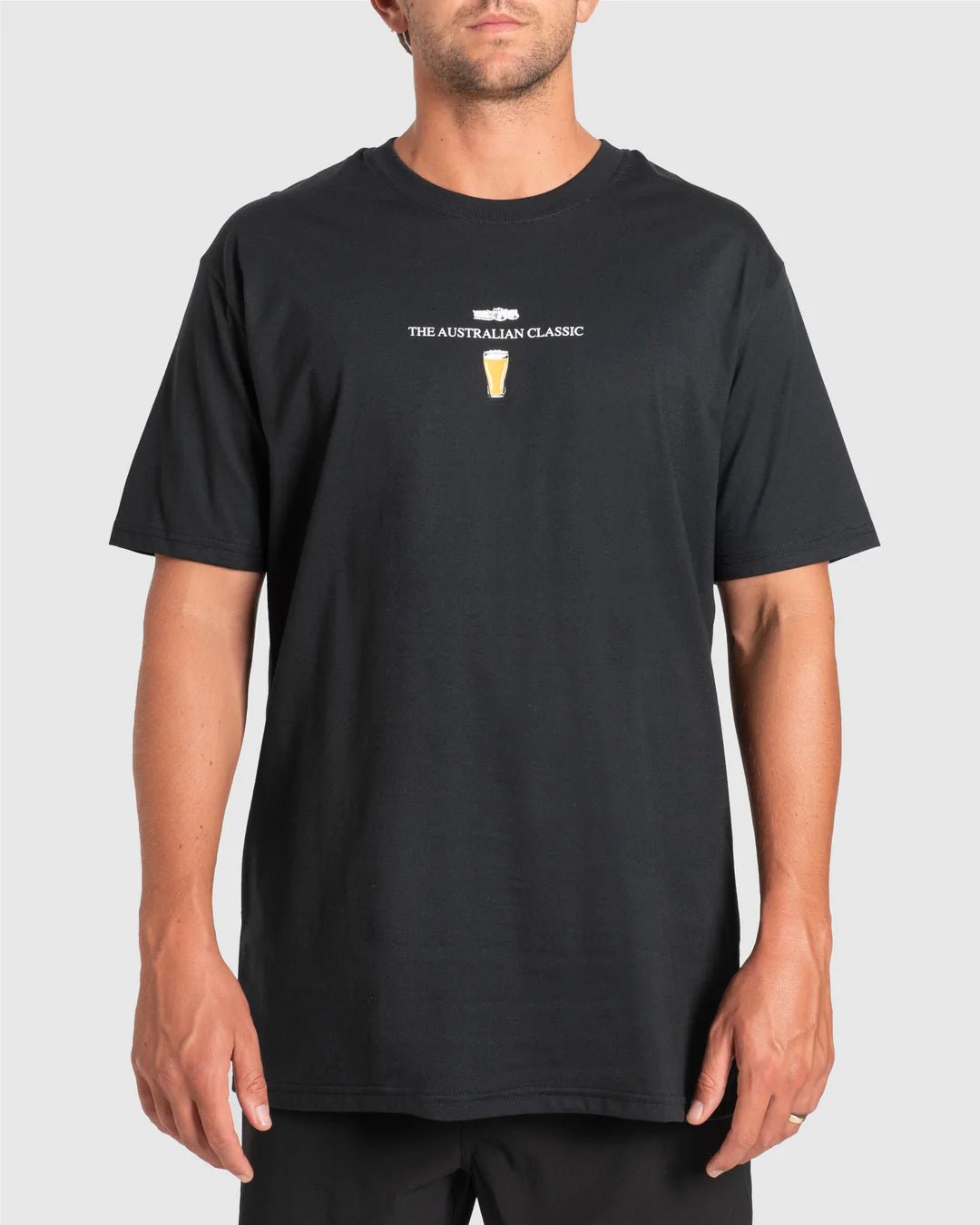 JS Schooner SS Tee - Black