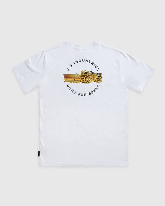JS Gold Baron SS Tee - White