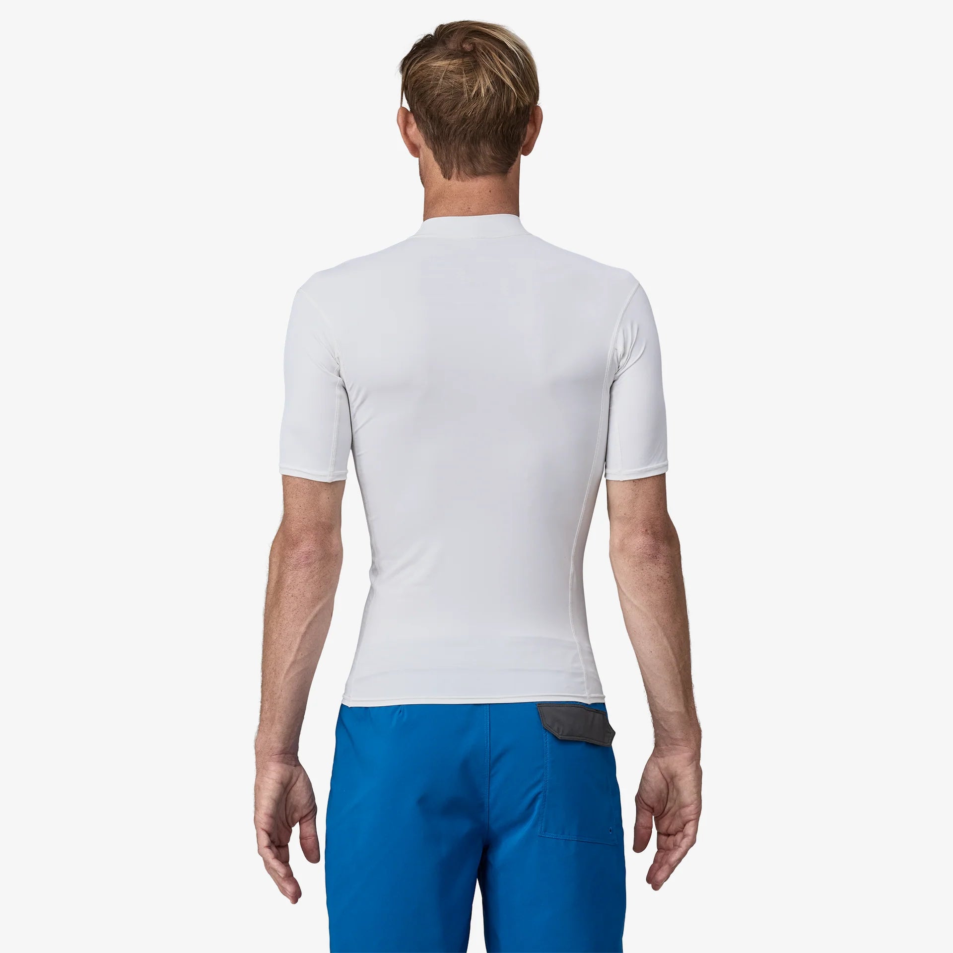 Patagonia Mens R0 SS Top - White - Star Surf + Skate