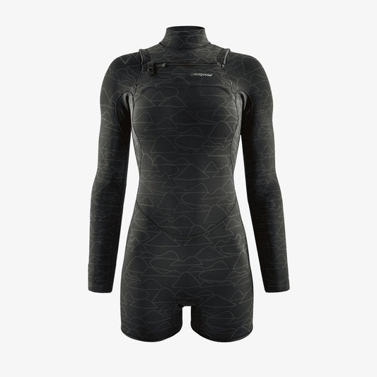 Patagonia W's R1 Lite Yulex FZ L/S Springsuit - Star Surf + Skate