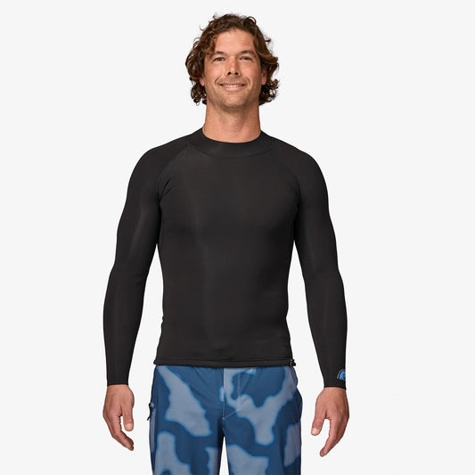 Patagonia Mens Yulex Regulator Lite L/S Top - Black - Star Surf + Skate