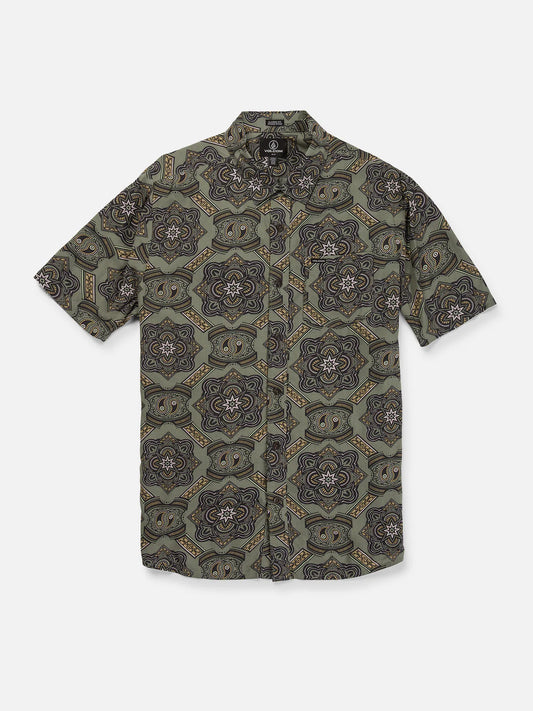 Volcom Gazer Woven SS Shirt - Agave - Star Surf + Skate